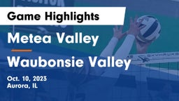 Metea Valley  vs Waubonsie Valley  Game Highlights - Oct. 10, 2023