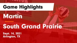 Martin  vs South Grand Prairie  Game Highlights - Sept. 14, 2021