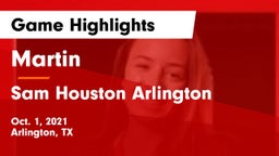 Martin  vs Sam Houston  Arlington Game Highlights - Oct. 1, 2021