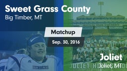 Matchup: Sweet Grass County vs. Joliet  2016