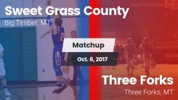 Matchup: Sweet Grass County vs. Three Forks  2017