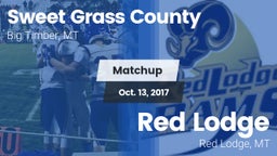 Matchup: Sweet Grass County vs. Red Lodge  2017