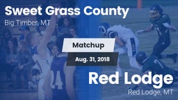 Matchup: Sweet Grass County vs. Red Lodge  2018