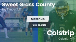 Matchup: Sweet Grass County vs. Colstrip  2018