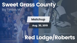 Matchup: Sweet Grass County vs. Red Lodge/Roberts 2019