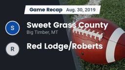 Recap: Sweet Grass County  vs. Red Lodge/Roberts 2019