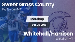 Matchup: Sweet Grass County vs. Whitehall/Harrison  2019