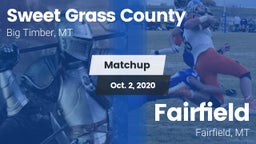 Matchup: Sweet Grass County vs. Fairfield  2020