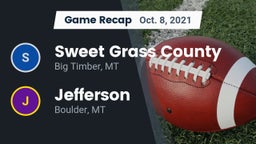 Recap: Sweet Grass County  vs. Jefferson  2021