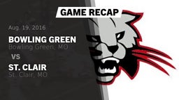 Recap: Bowling Green  vs. St. Clair High 2016