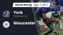 Recap: York  vs. Gloucester 2017