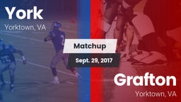 Matchup: York  vs. Grafton  2017