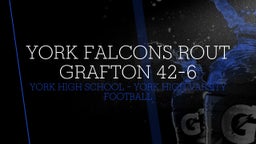 Highlight of York Falcons ROUT Grafton 42-6