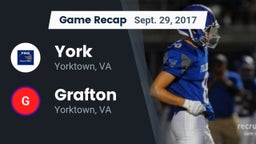 Recap: York  vs. Grafton  2017
