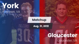 Matchup: York  vs. Gloucester  2018
