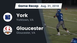 Recap: York  vs. Gloucester  2018