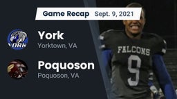 Recap: York  vs. Poquoson  2021