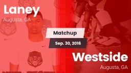 Matchup: Laney  vs. Westside  2016