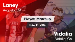 Matchup: Laney  vs. Vidalia  2016