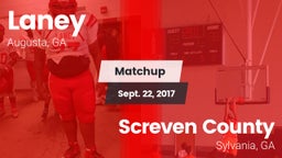 Matchup: Laney  vs. Screven County  2017
