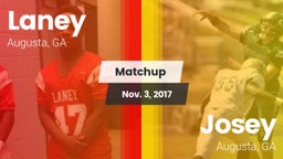 Matchup: Laney  vs. Josey  2017