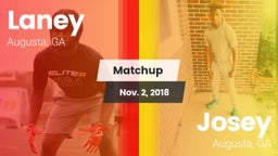 Matchup: Laney  vs. Josey  2018