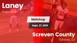 Matchup: Laney  vs. Screven County  2019