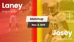 Matchup: Laney  vs. Josey  2019