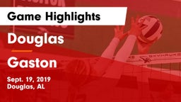 Douglas  vs Gaston  Game Highlights - Sept. 19, 2019