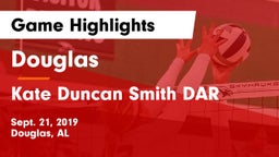 Douglas  vs Kate Duncan Smith DAR Game Highlights - Sept. 21, 2019