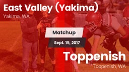 Matchup: East Valley High vs. Toppenish  2017