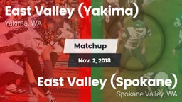 Matchup: East Valley High vs. East Valley  (Spokane) 2018