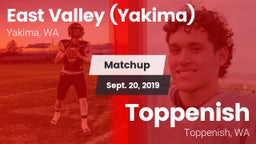 Matchup: East Valley High vs. Toppenish  2019