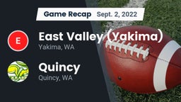 Recap: East Valley  (Yakima) vs. Quincy  2022
