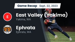 Recap: East Valley  (Yakima) vs. Ephrata  2023