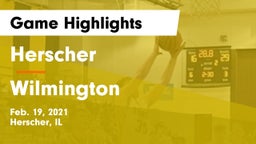 Herscher  vs Wilmington  Game Highlights - Feb. 19, 2021