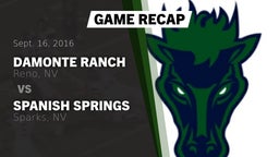 Recap: Damonte Ranch  vs. Spanish Springs  2016