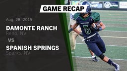 Recap: Damonte Ranch  vs. Spanish Springs  2015