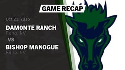 Recap: Damonte Ranch  vs. Bishop Manogue  2016