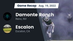 Recap: Damonte Ranch  vs. Escalon  2022