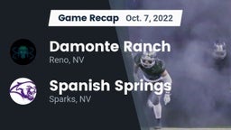 Recap: Damonte Ranch  vs. Spanish Springs  2022
