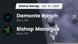 Recap: Damonte Ranch  vs. Bishop Manogue  2022