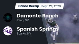 Recap: Damonte Ranch  vs. Spanish Springs  2023