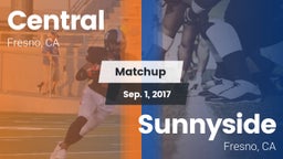 Matchup: Central  vs. Sunnyside  2017