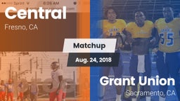 Matchup: Central  vs. Grant Union  2018