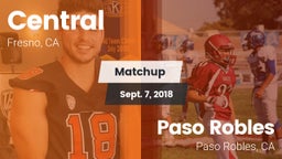 Matchup: Central  vs. Paso Robles  2018