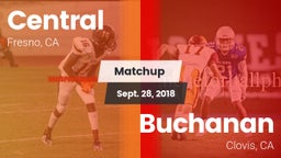 Matchup: Central  vs. Buchanan  2018