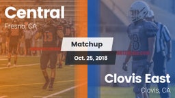 Matchup: Central  vs. Clovis East  2018
