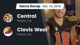 Recap: Central  vs. Clovis West  2018