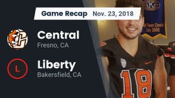 Recap: Central  vs. Liberty  2018